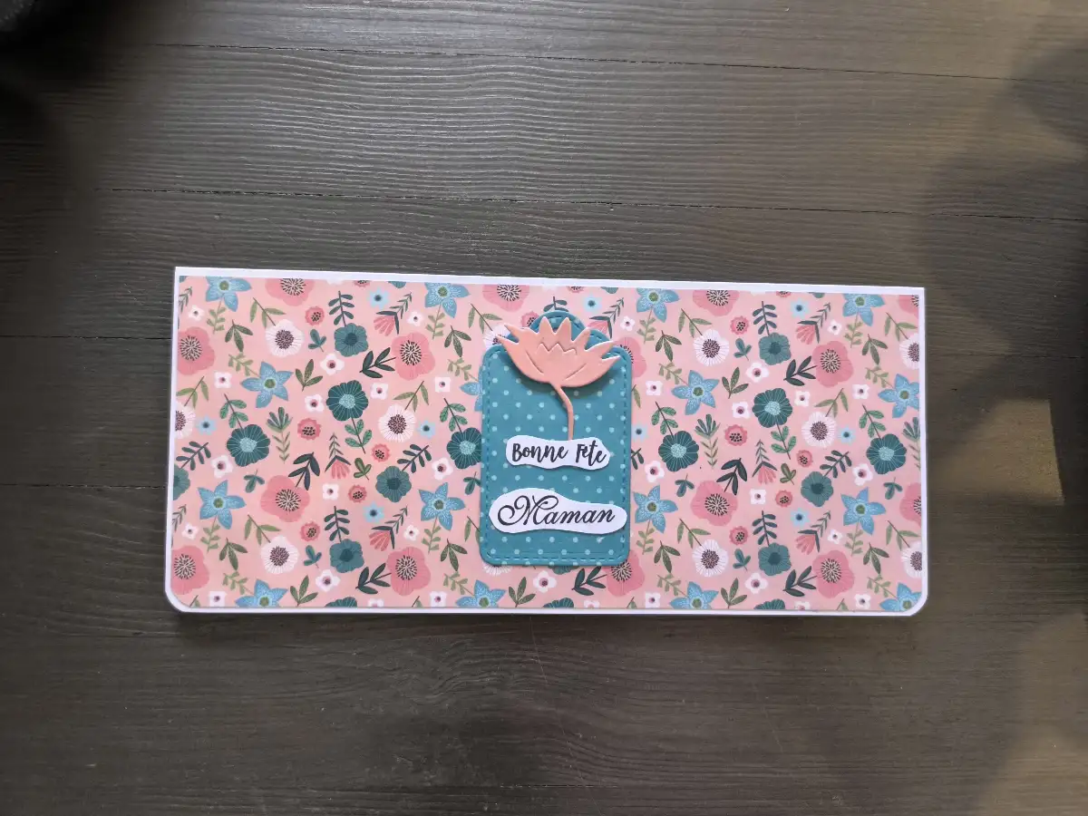 Pochette cadeau - Bonne fête Maman