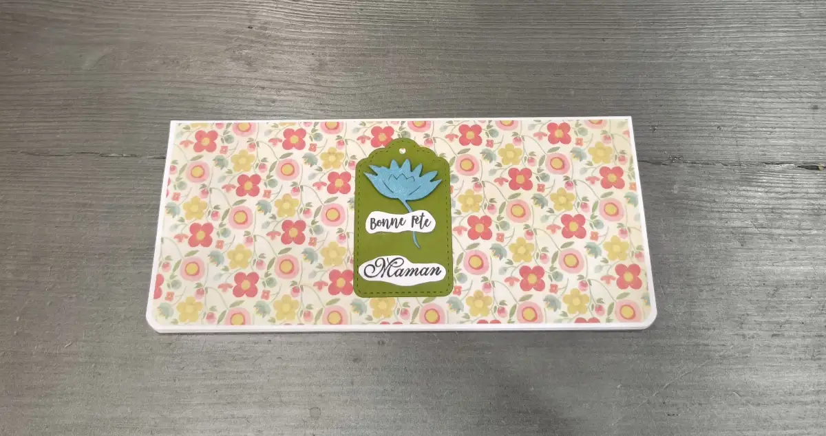 Pochette cadeau - Bonne fête Maman