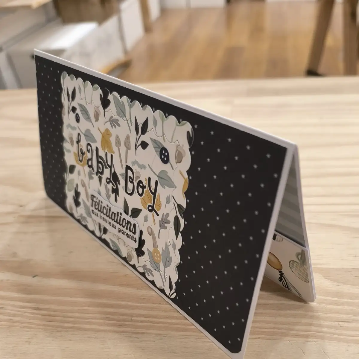 Pochette cadeau - Félicitation Baby