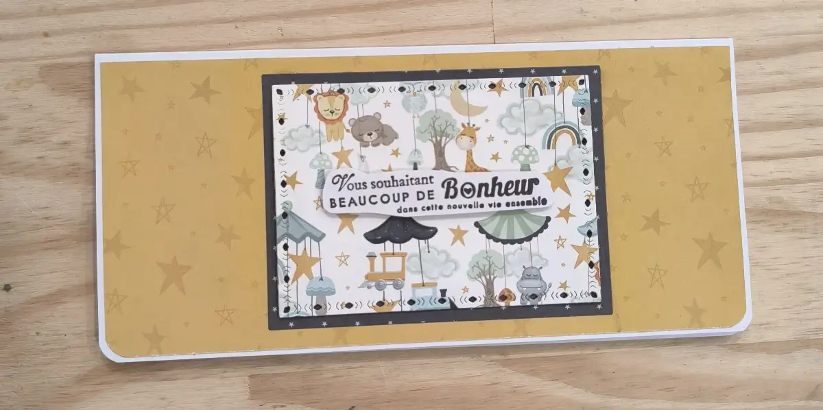 Pochette cadeau - Félicitation Baby