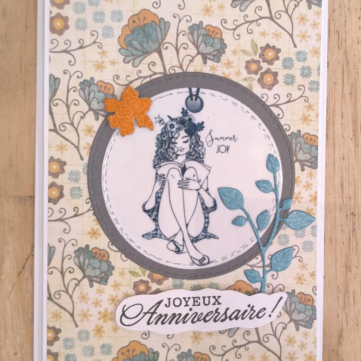 Carte Anniversaire Girly C A 3