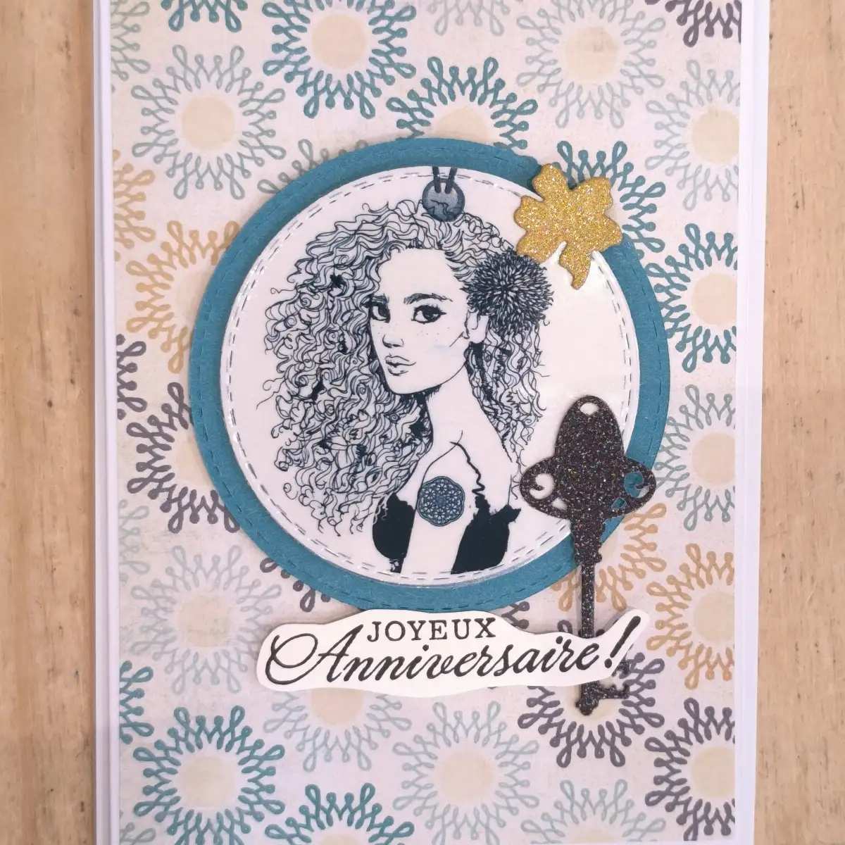 Carte Anniversaire Girly C A 4
