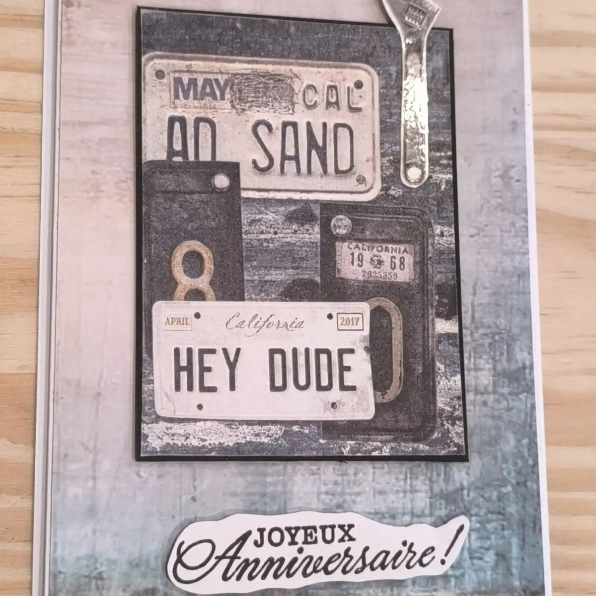 Carte Anniversaire Men C M 6