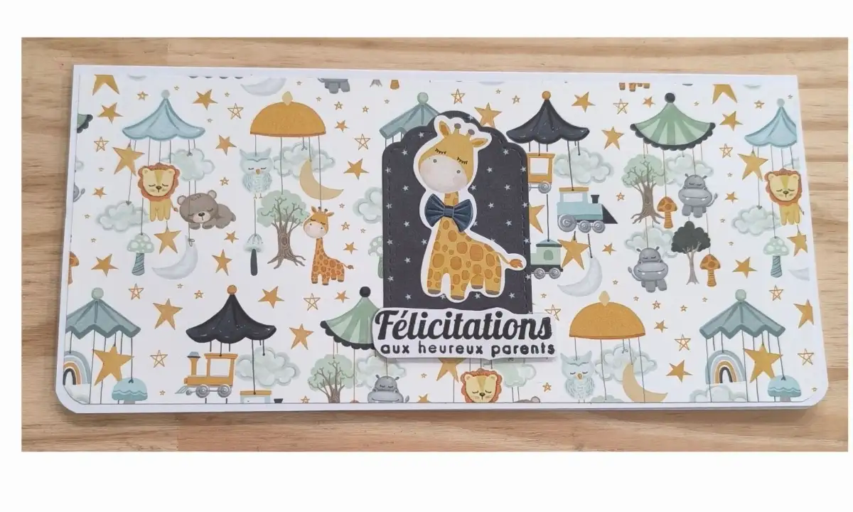 Félicitation Baby 3 - Collection " It a Boy"