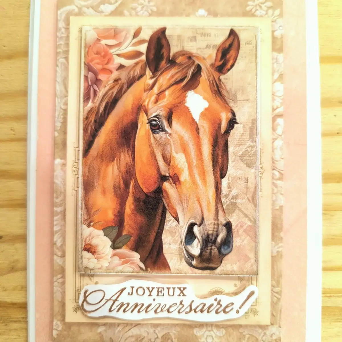 Carte Anniversaire Cheval 2