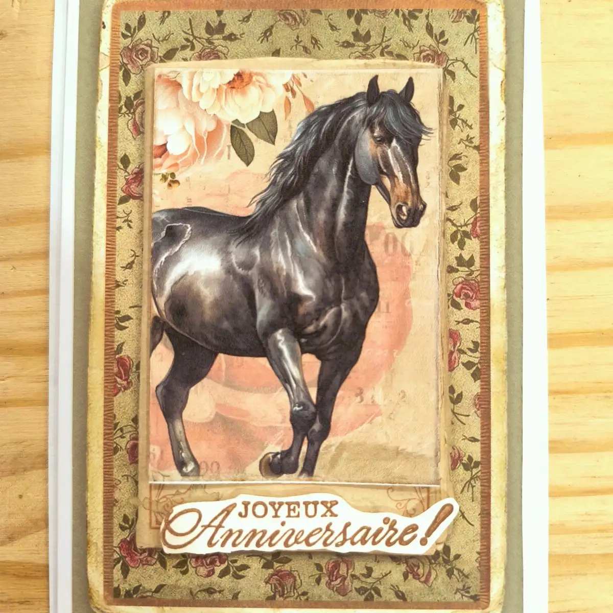 Carte Anniversaire Cheval 3