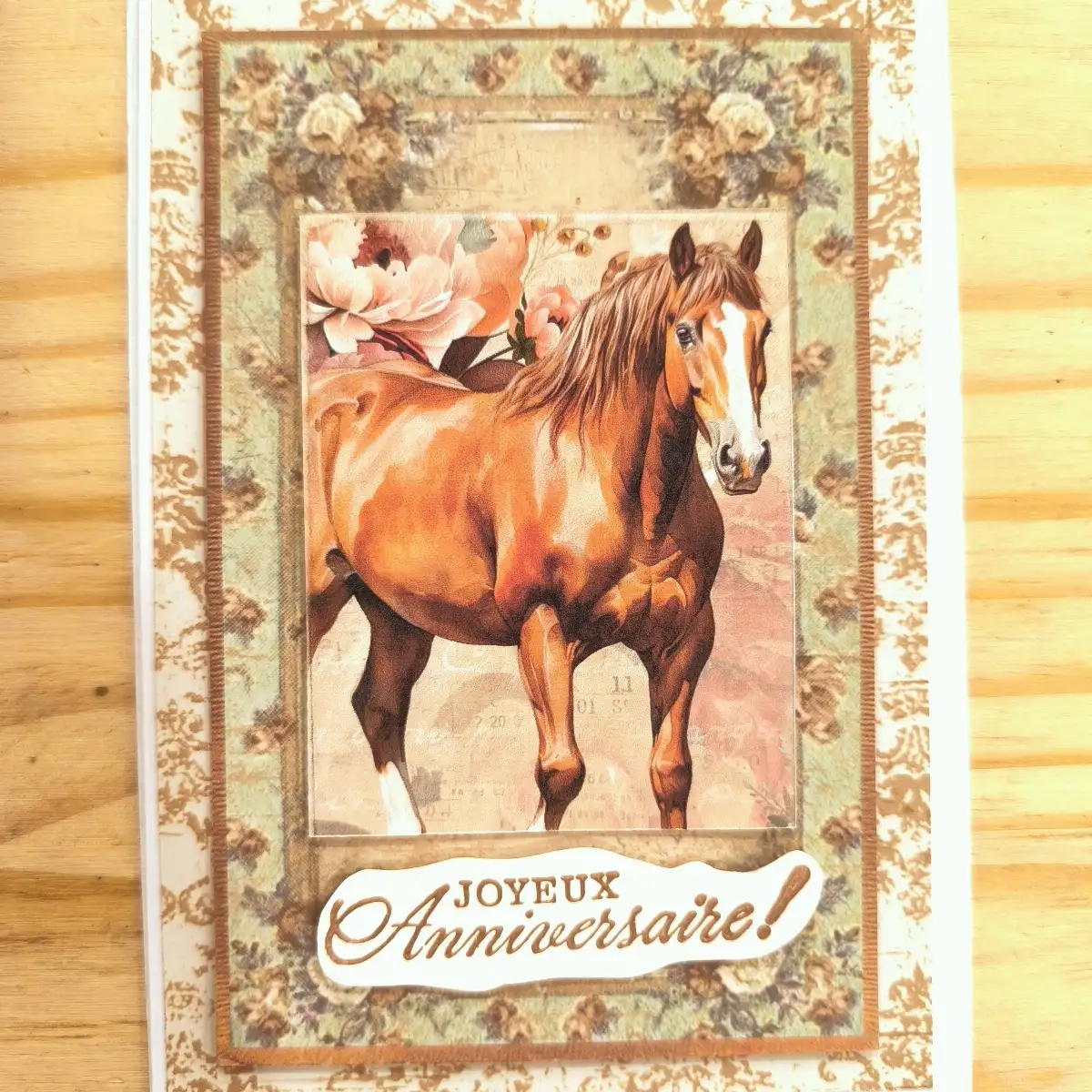 Carte Anniversaire Cheval 4