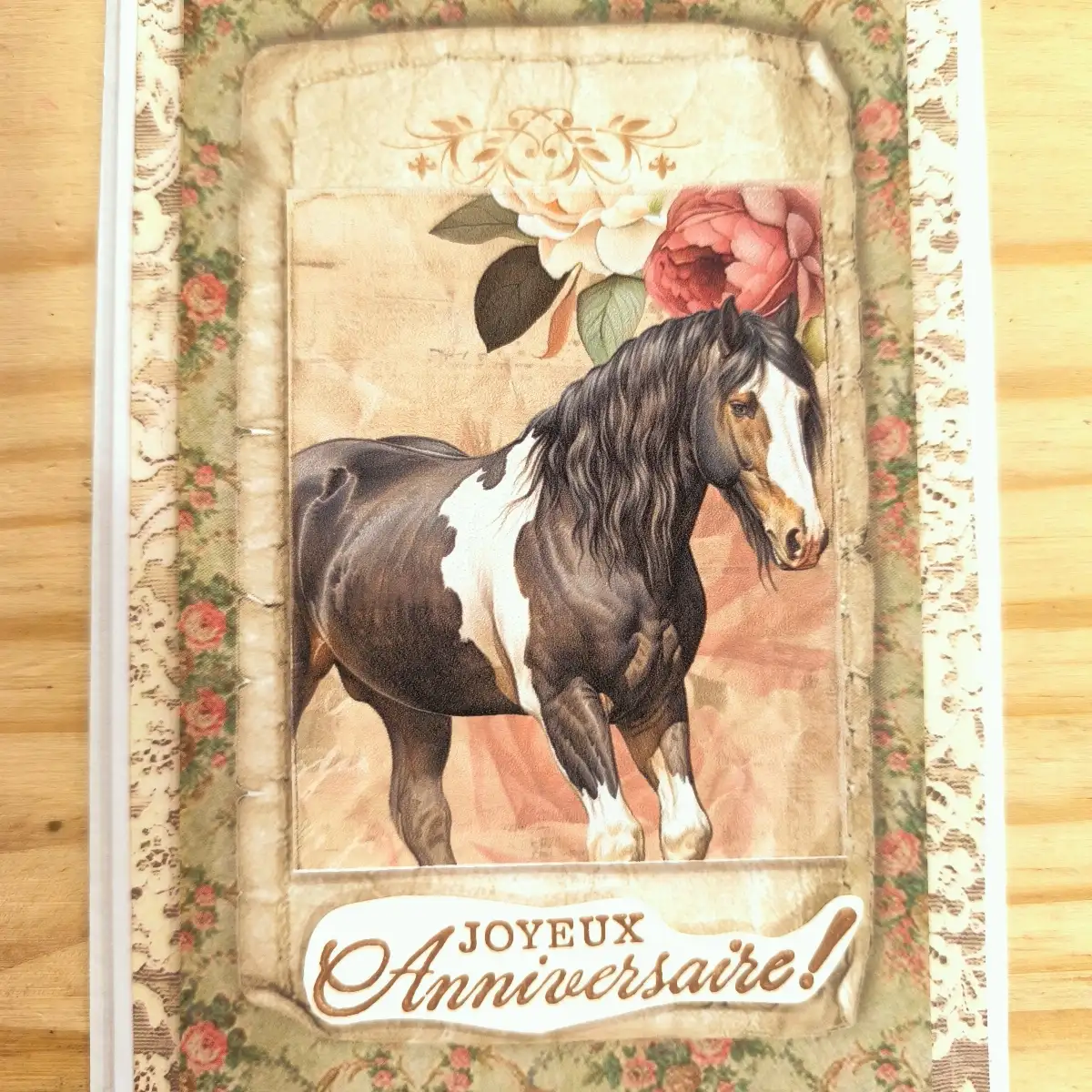 Carte Anniversaire Cheval 5